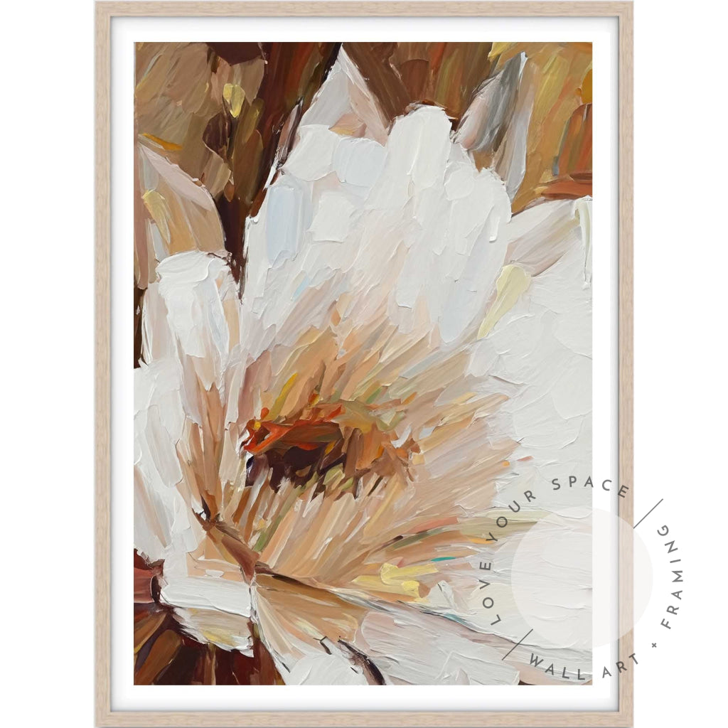 Sunlit Blossom A4 (21cm x 29.7cm) / Oak Posters Prints & Visual Artwork