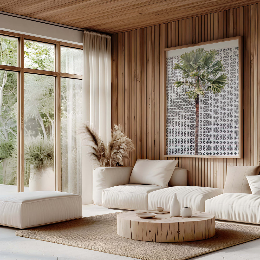 Breeze Block Palm no.1