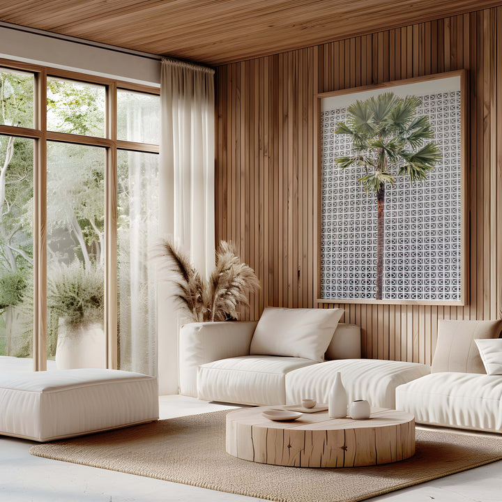 Breeze Block Palm no.1