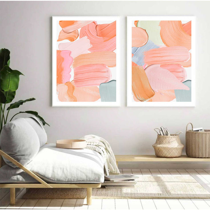 Pastel Paint Strokes II