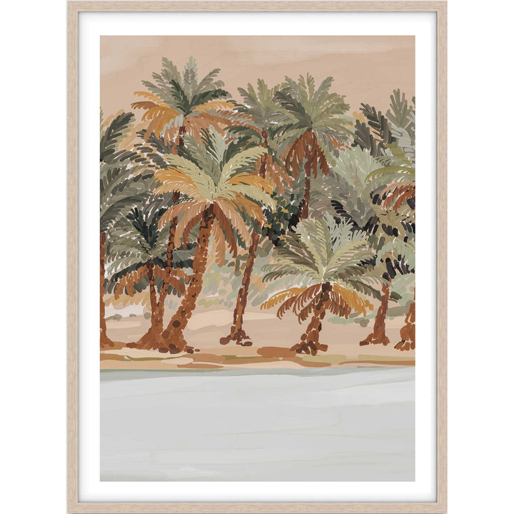 Painted Palm Trees