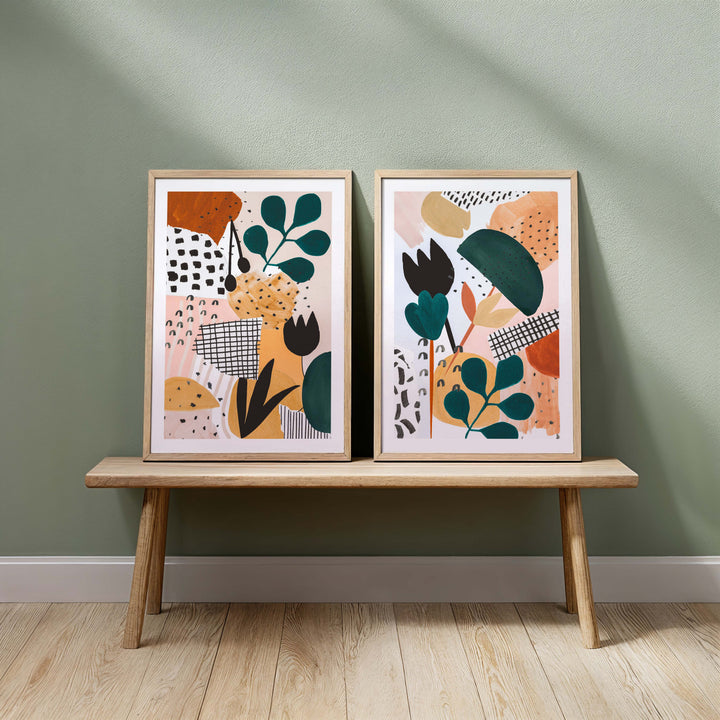 Set of 2 - Papaya no.1 & no.2