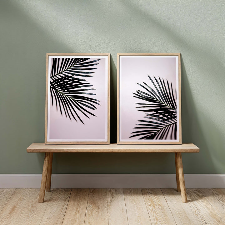 Set of 2 - Sago Palm I + II