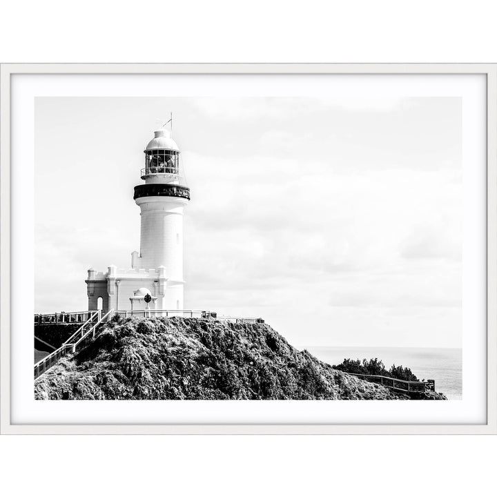Lighthouse - Byron Bay no.2 - Black & White