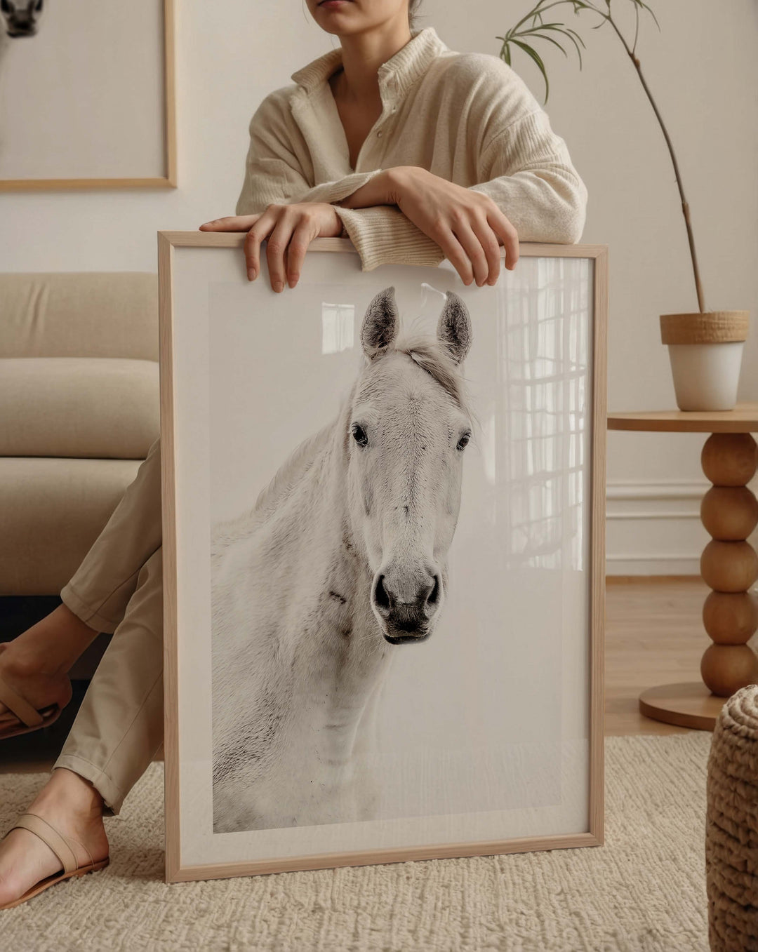 Silver Horse I - PORTRAIT