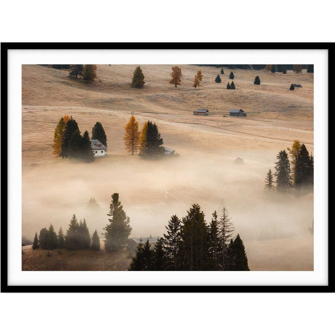 Morning Fog Alpe Di Siusi