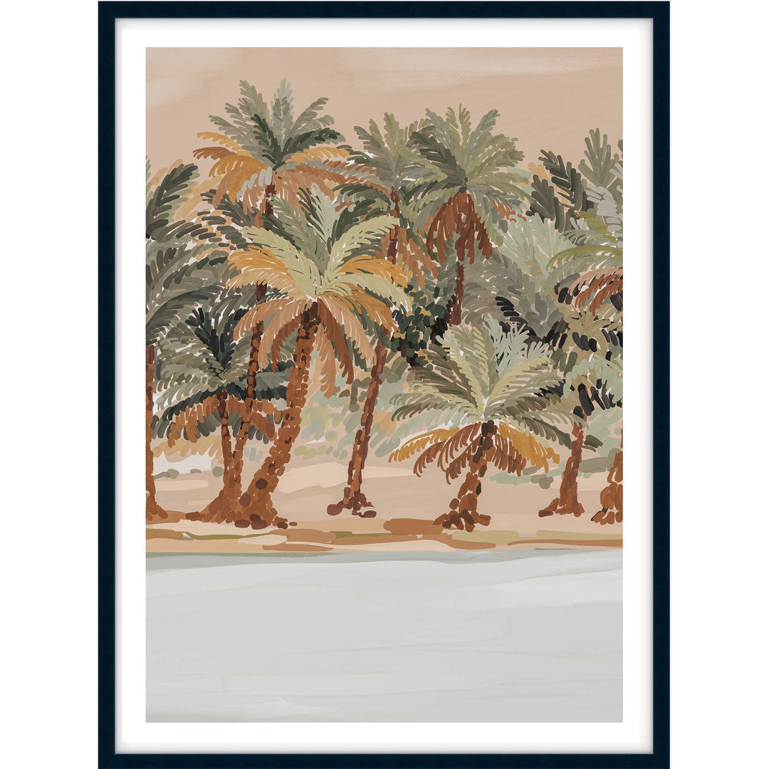 Painted Palm Trees