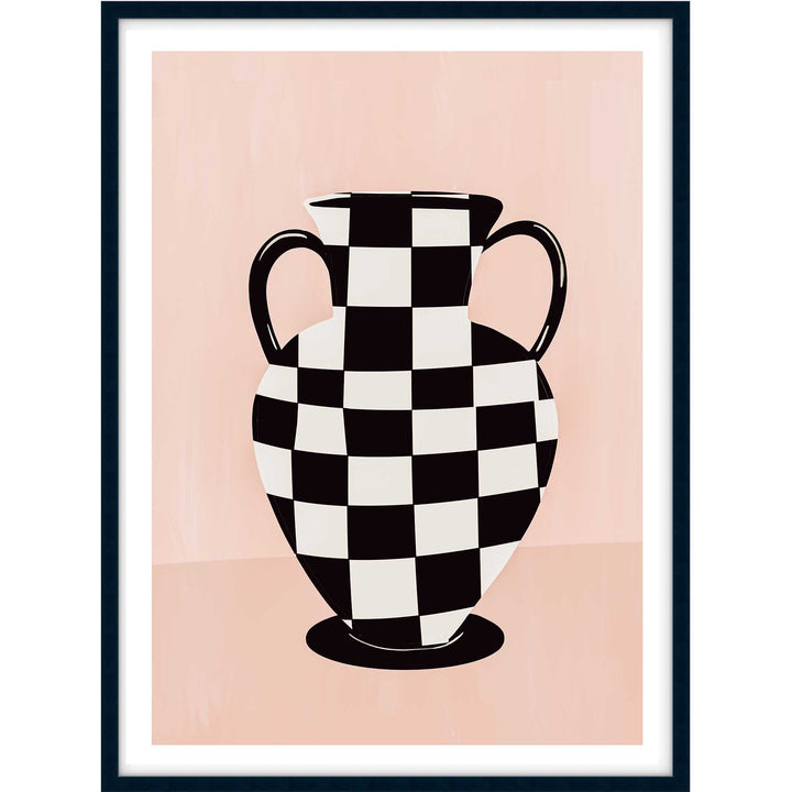 Checked Vase