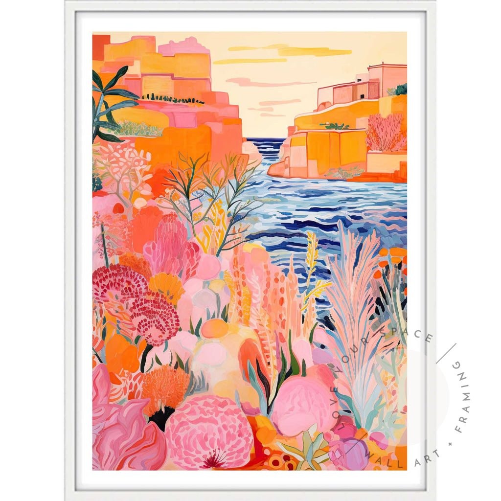 Coral Coast II A4 (21cm x 29.7cm) / White Posters Prints & Visual Artwork