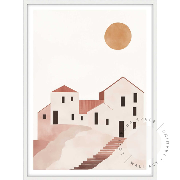 Desert Glow II A4 (21cm x 29.7cm) / White Posters Prints & Visual Artwork