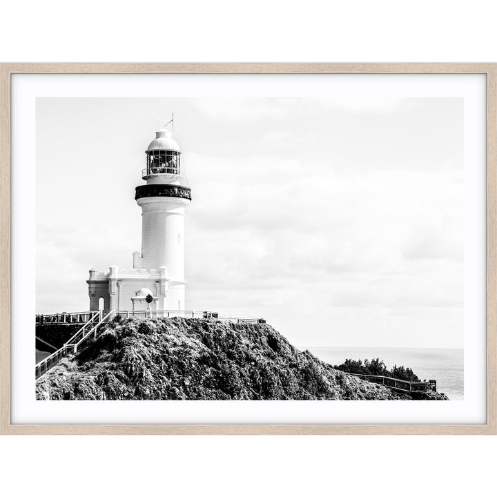 Lighthouse - Byron Bay no.2 - Black & White
