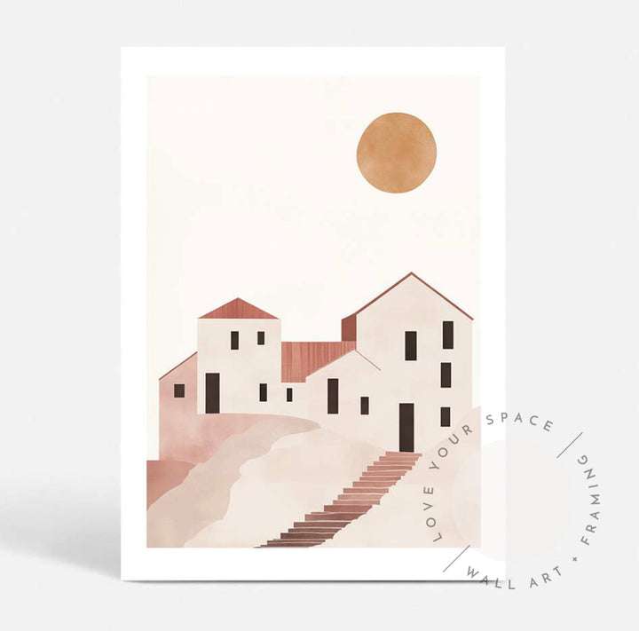 Set of 2 - Desert Glow I & II Posters Prints & Visual Artwork