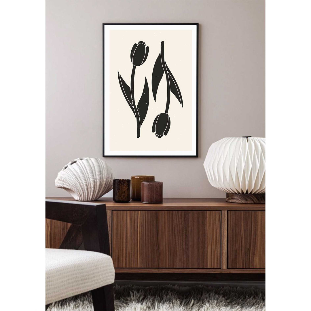 Floral Silhouette II