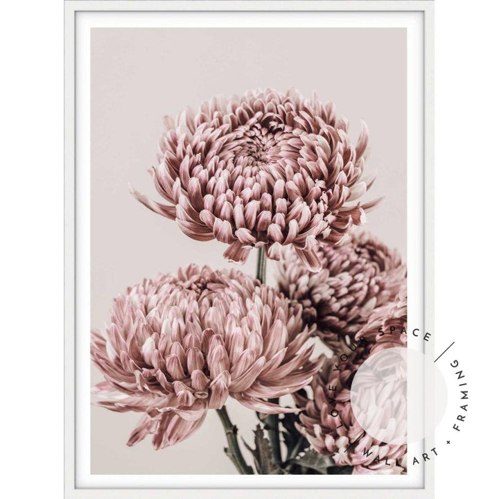 Vintage Chrysanthemums I - Love Your Space