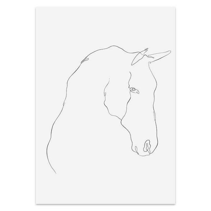 Animal Line Drawings (9 different styles)