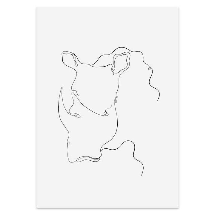 Animal Line Drawings (9 different styles)