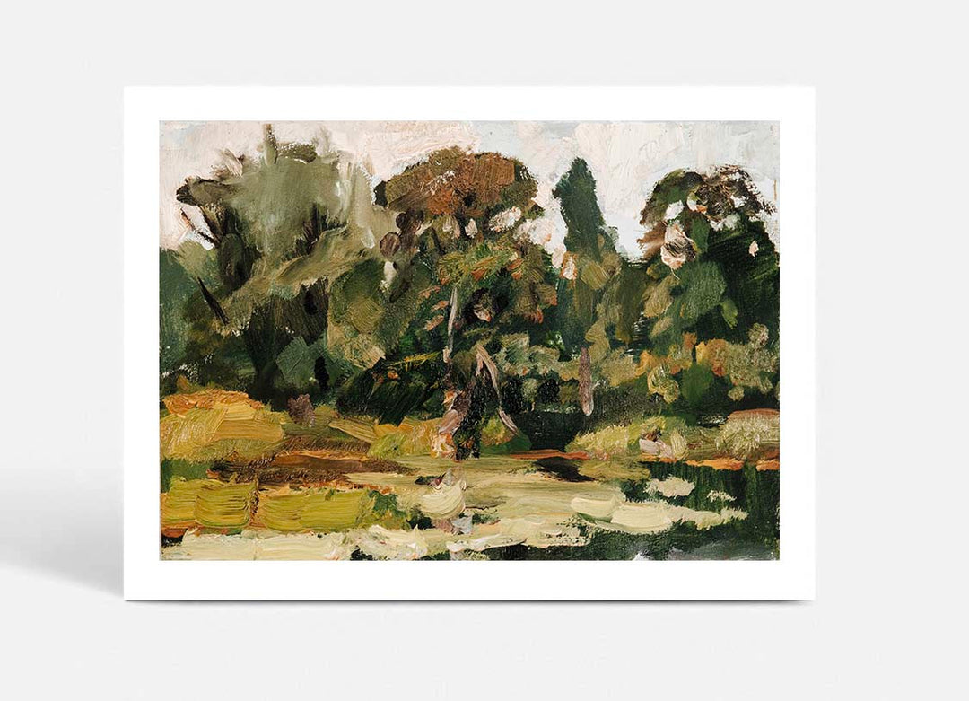 Painted Bushland I