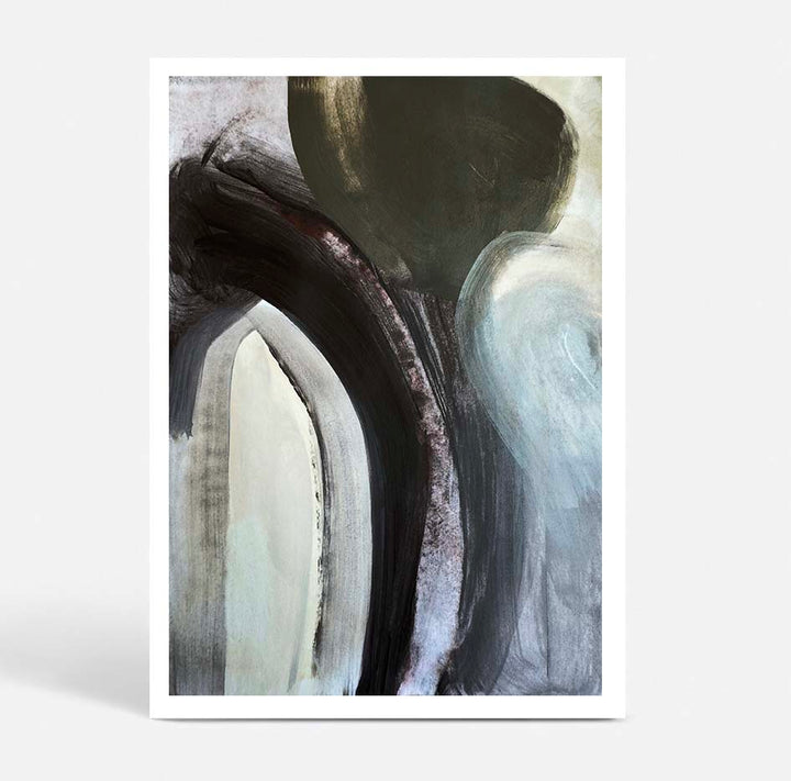 Rich Organic Brushstroke Trio