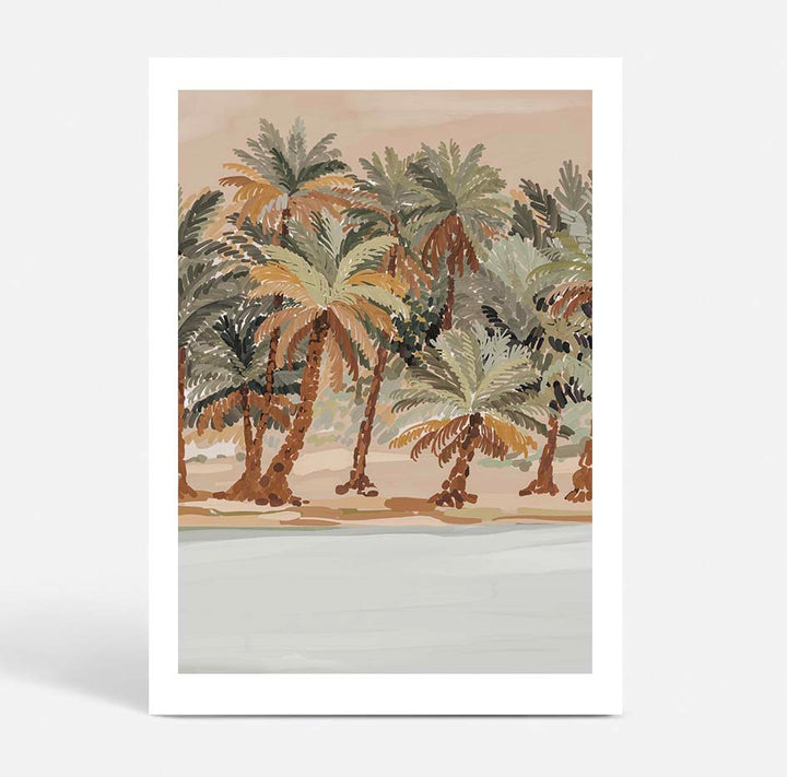 Painted Palm Trees