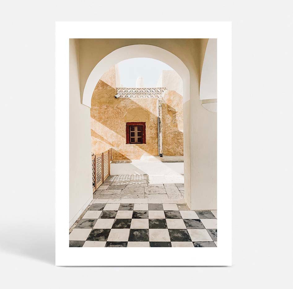 Set of 2 - Santorini Arch II & Santorini Architecture II
