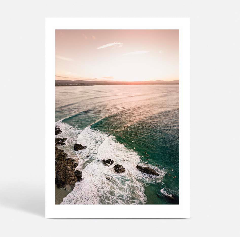 The Pass at Sunset I - Byron Bay