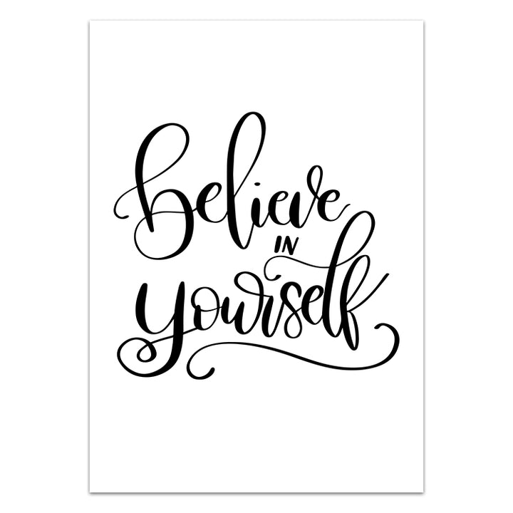 Believe In Yourself