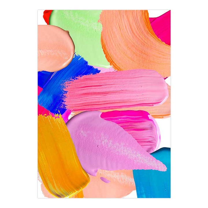 Set of 2 - Set of 2 - Neon Paint Strokes I & II