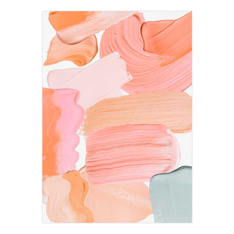 Set of 2 - Set of 2 - Pastel Paint Strokes I & II