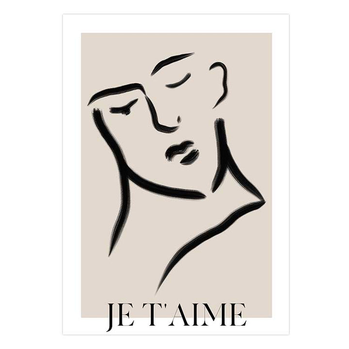 Set of 2 - Rubber Plant & Je T'aime no.2