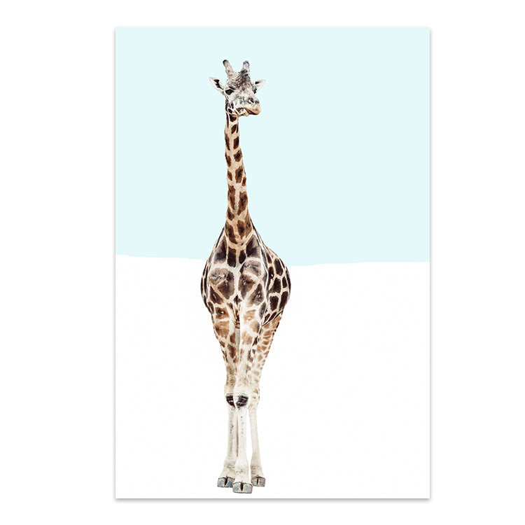 Giraffe - Blue