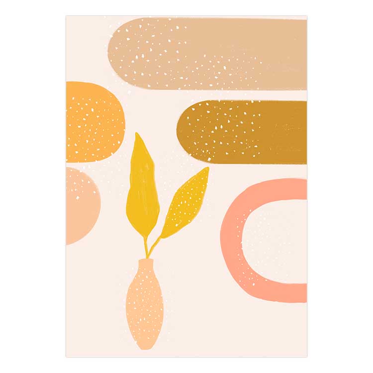 Set of 2 - Mustard III & IV