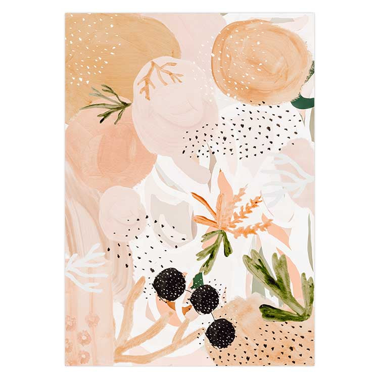 Set of 2 - Peach Gardens no.3 & no.4
