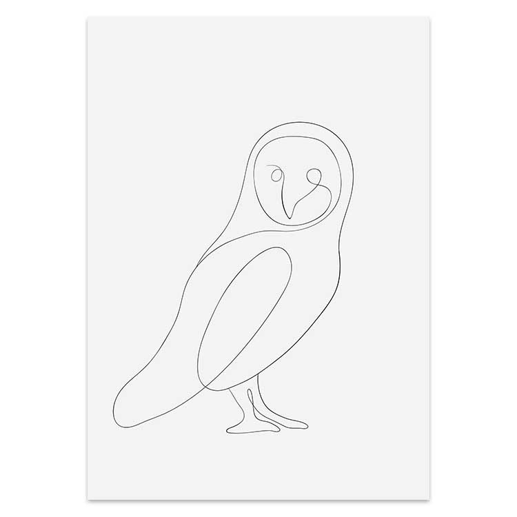 Animal Line Drawings (9 different styles)