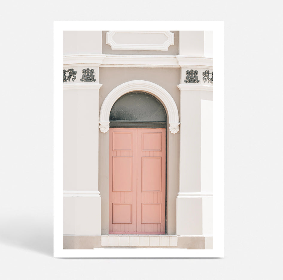 Set of 2 - Parakeet & Peach Door - Carrington
